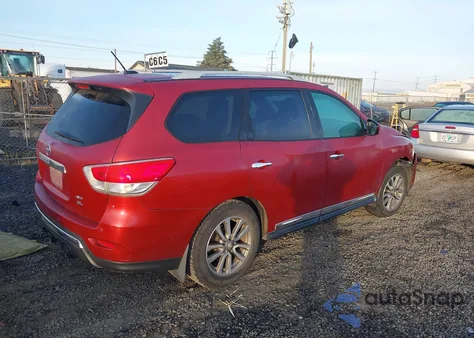 2013 Nissan Pathfinder Sl from USA, damaged, VIN 5N1AR2MM8DC676358